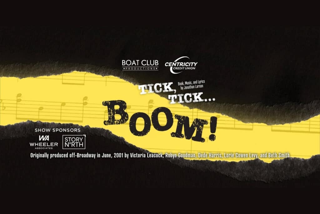 Jonathan Larson’s Tick, Tick… Boom! Rocks Fitger’s Theatre