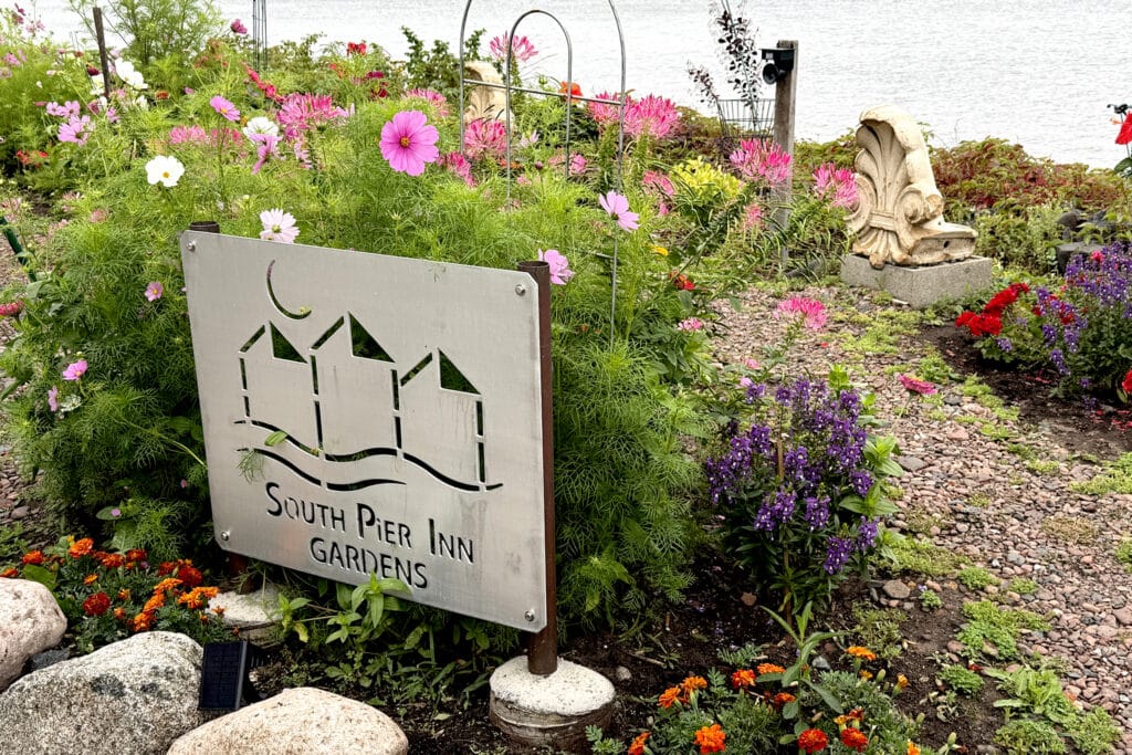 South Pier Inn Gardens Brighten the Bay